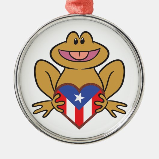 PR Coqui Metalen Ornament (Voorkant)