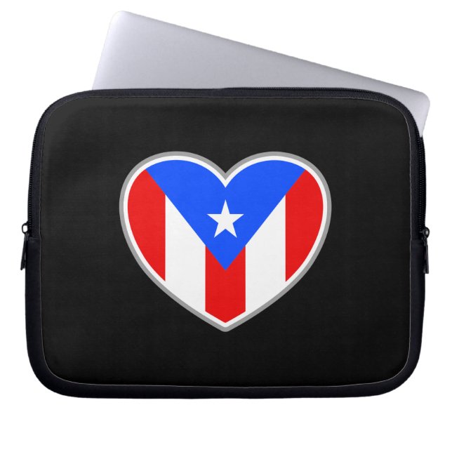 PR-hart Laptop Sleeve (Voorkant)