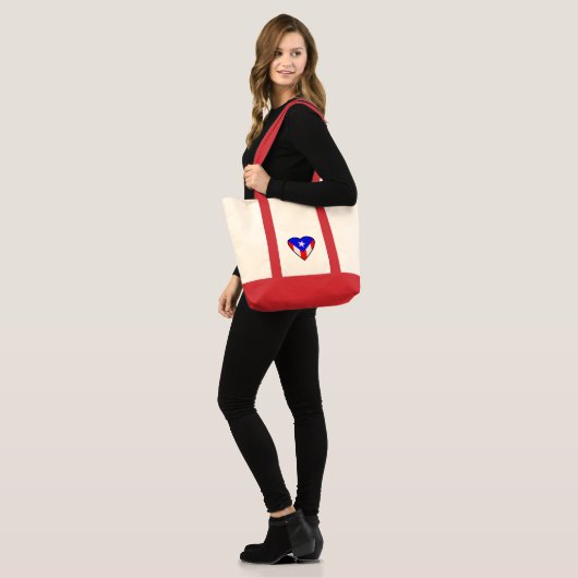 pr-hart tote bag (Voorkant (model))