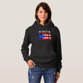 PR Hispanic Heritage Puerto Rico Souvenirs Puerto  Hoodie (Voorkant volledig)