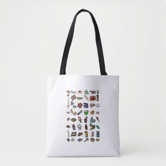 PR ICONS  TOTE BAG (Voorkant)