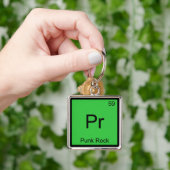 Pr - Punk Rock Grappige Chemie Element Symbool T-s Sleutelhanger (Hand)