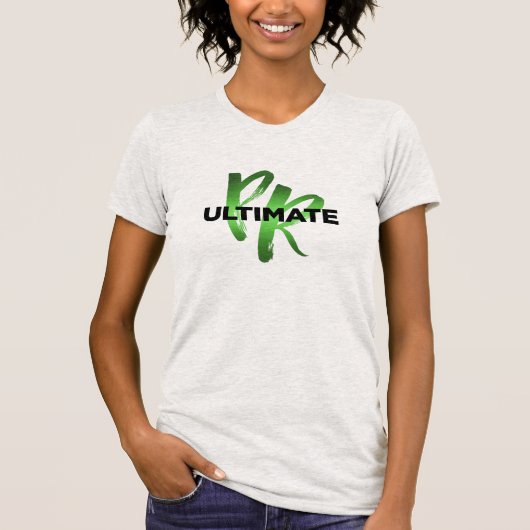 PR UltiInk op Light T-Shirt (Voorkant)
