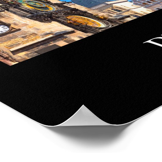 Praag 001W Poster (Hoek)