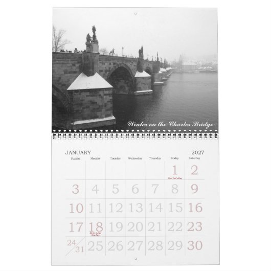 Praag 2010 Agenda Kalender (Jan 2027)