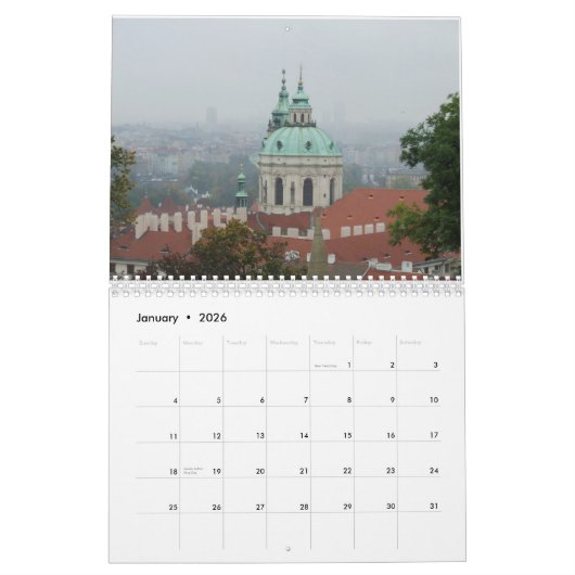 Praag 2013 reiskalender kalender (Jan 2026)
