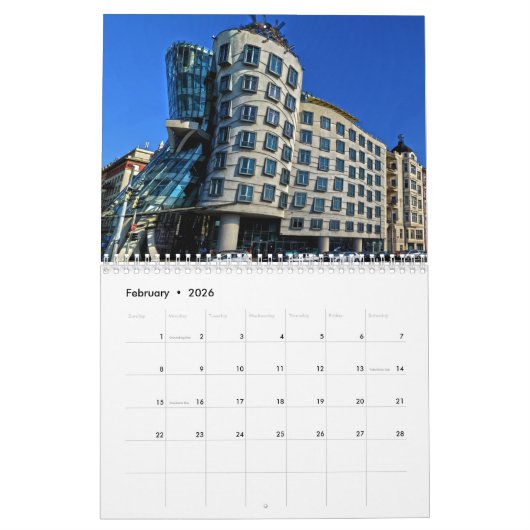 Praag 2018 kalender (Feb 2026)