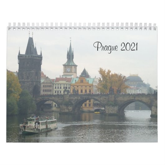 Praag 2021-kalender kalender (Hoes)