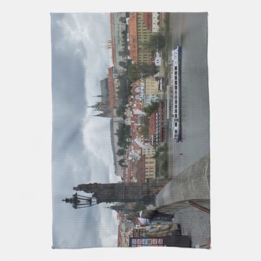 Praag / Aangepaste keukenhanddoeken Praha (Verticaal)