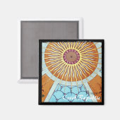 Praag Architecture, Tsjechië (Magnet) Magneet (Voorkant / Achterkant)