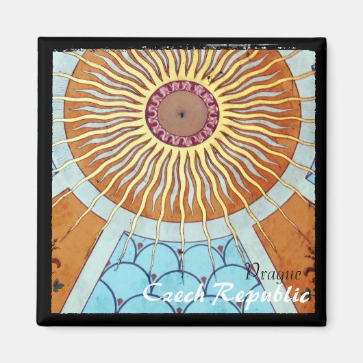 Praag Architecture, Tsjechië (Magnet) Magneet (Voorkant)