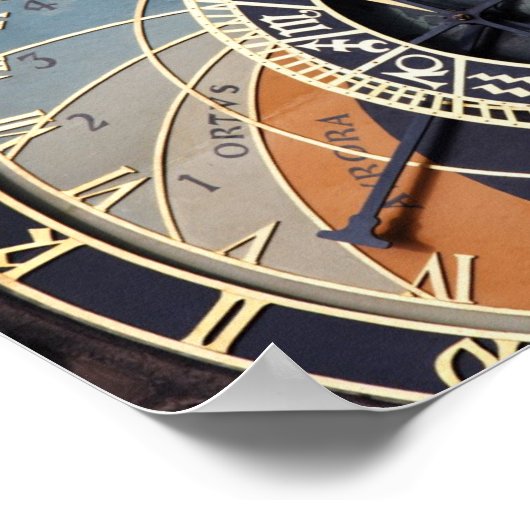 praag astronomisch Poster (Hoek)