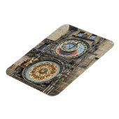 Praag Astronomische Klok close-up uitzicht magneet (Linkerzijde)