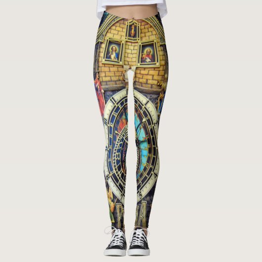 PRAAG ASTRONOMISCHE KLOK LEGGINGS (Voorkant)
