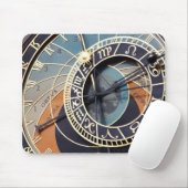 Praag astronomische klok Muismat (Met muis)