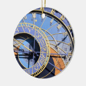 Praag - Astronomische klok - Orloj (Kerstmis) Keramisch Ornament (Links)