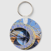 Praag - Astronomische klok, Tsjechisch Orloj / Pra Sleutelhanger (Voorkant)