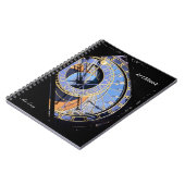 Praag, astronomische klok, Tsjechische kunst (Noti Notitieboek (Linkerzijde)