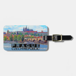 Praag Bagagelabel