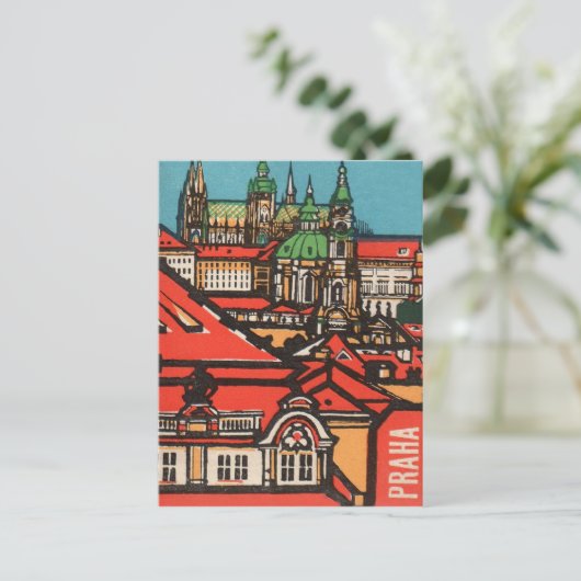 Praag Briefkaart (Staand voorkant)