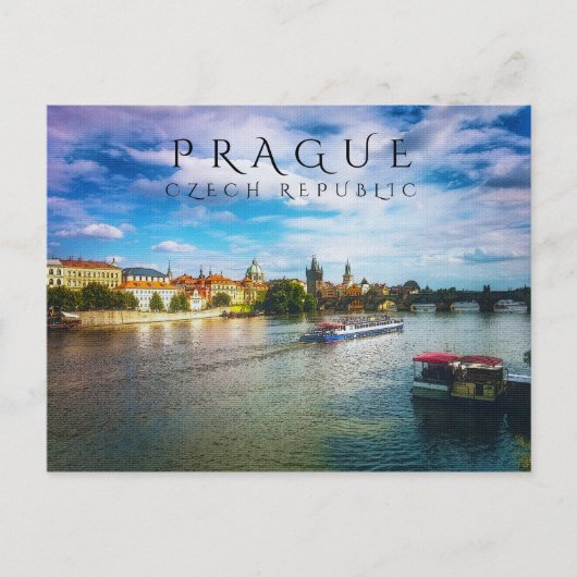 Praag Briefkaart (Voorkant)