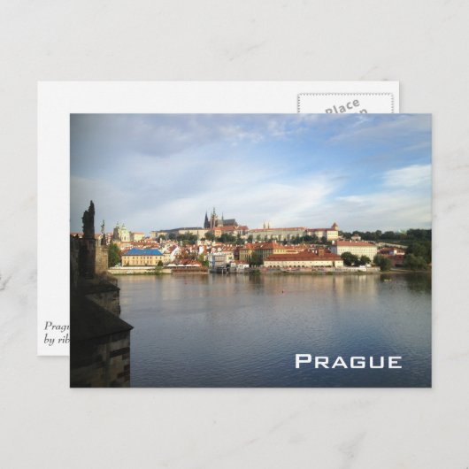 Praag Briefkaart (Voorkant / Achterkant)