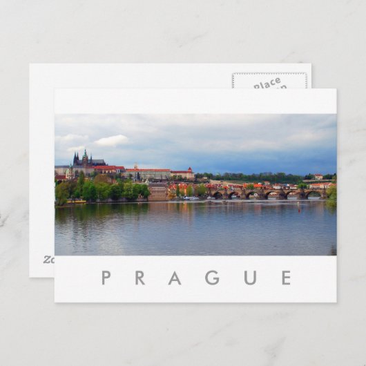 Praag Briefkaart (Voorkant / Achterkant)