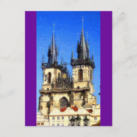 Praag Briefkaart (Voorkant)