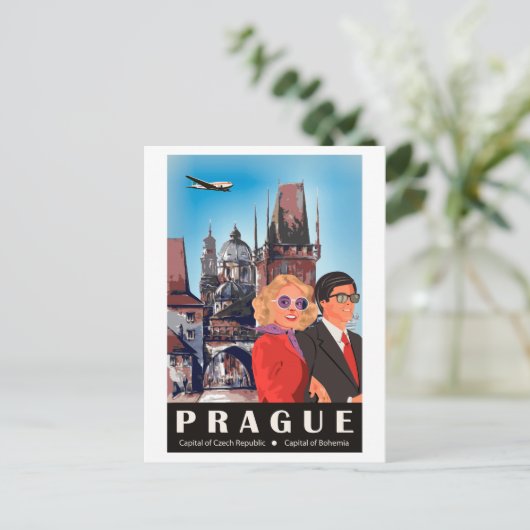 Praag Briefkaart (Staand voorkant)