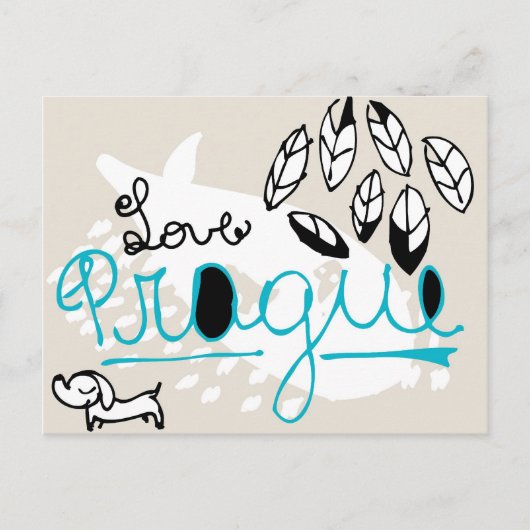 Praag Briefkaart (Voorkant)