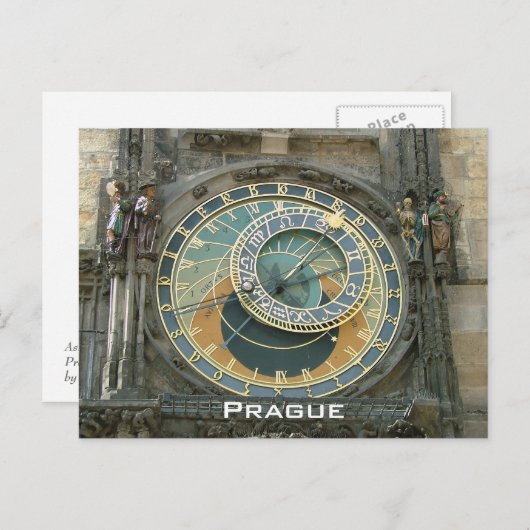 Praag Briefkaart (Voorkant / Achterkant)