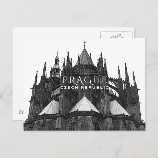 Praag Briefkaart (Voorkant / Achterkant)