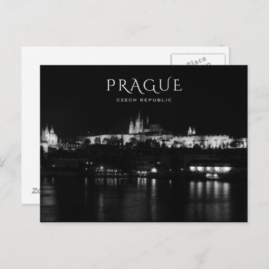 Praag Briefkaart (Voorkant / Achterkant)