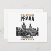 Praag Briefkaart (Voorkant / Achterkant)