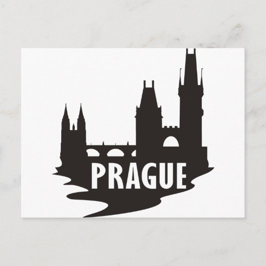 Praag Briefkaart (Voorkant)