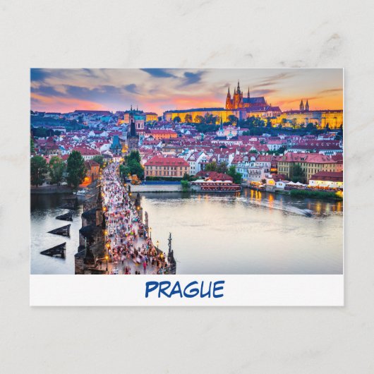 Praag Briefkaart (Voorkant)