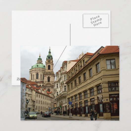 Praag Briefkaart (Voorkant / Achterkant)