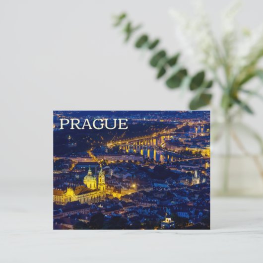 Praag, Briefkaart Tsjechië (Staand voorkant)