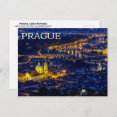 Praag, Briefkaart Tsjechië (Voorkant / Achterkant)