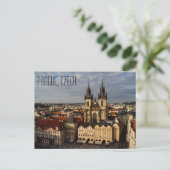 Praag, Briefkaart Tsjechië (Staand voorkant)