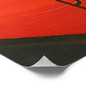 Praag, bruggen, oldtimers poster (Hoek)