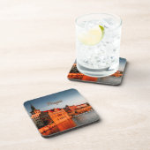 Praag Capital van de Tsjechische Republiek Bier Onderzetter (Rechterzijde)