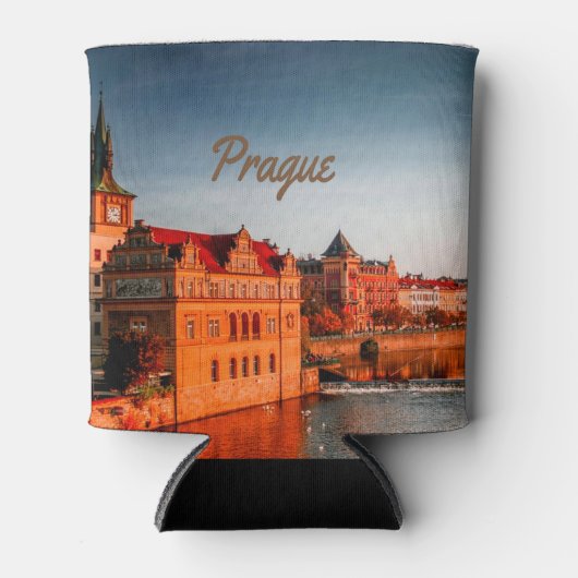 Praag Capital van de Tsjechische Republiek Blikjeskoeler (Voorkant)