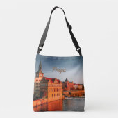 Praag Capital van de Tsjechische Republiek Crossbody Tas (Achterkant)
