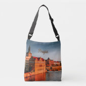 Praag Capital van de Tsjechische Republiek Crossbody Tas (Voorkant)