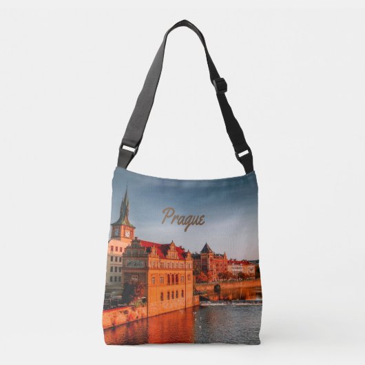 Praag Capital van de Tsjechische Republiek Crossbody Tas (Voorkant)
