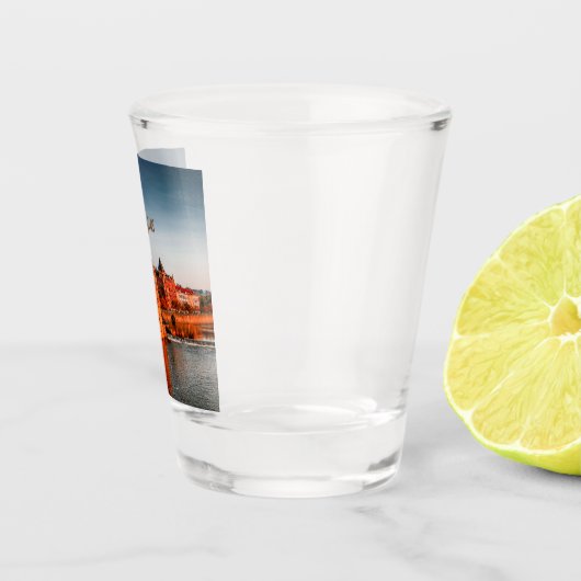 Praag Capital van de Tsjechische Republiek Shot Glas (Rechts)