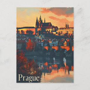  Praag: Charles Bridge Briefkaart