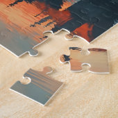  Praag: Charles Bridge Briefkaart Legpuzzel (Zijkant)