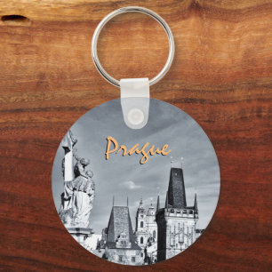 Praag & Charles Bridge, Christus, Castle/Tsjechisc Sleutelhanger
